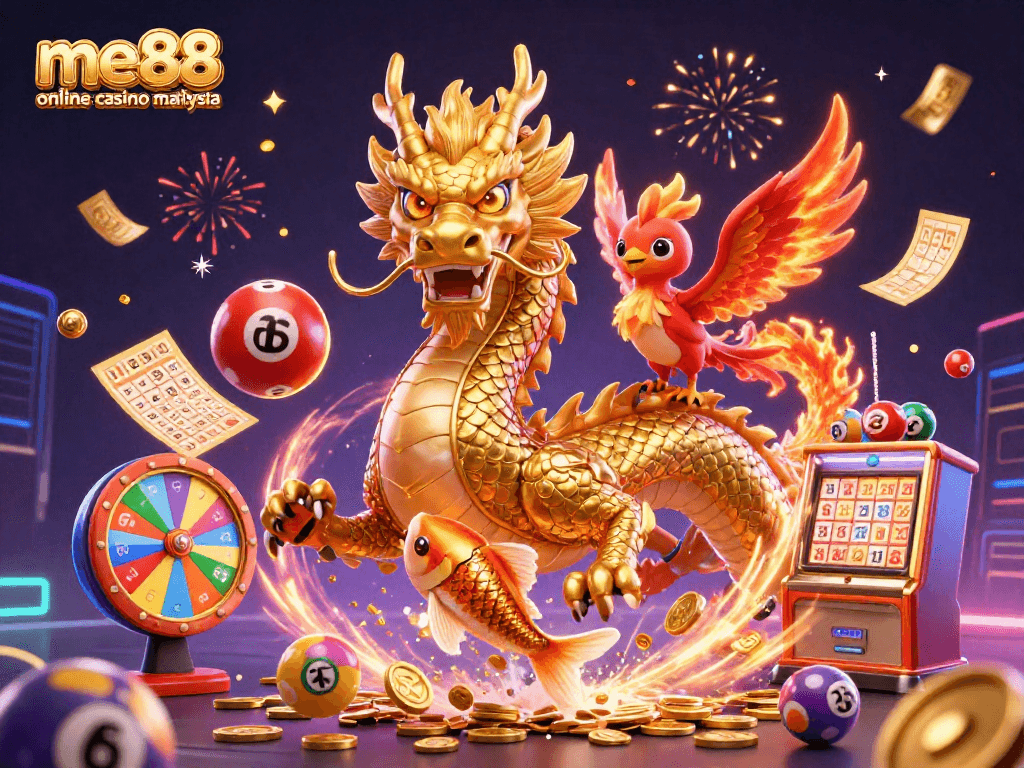 Play exciting games at me88 online casino malaysia with vibrant visuals and dynamic lottery elements.