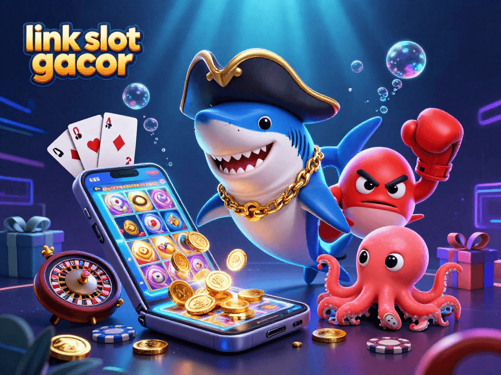 Engage in thrilling spins at link slot gacor with vibrant characters and exciting casino elements.