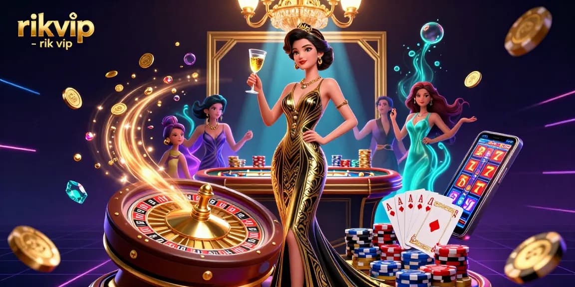 Experience thrilling gameplay with rikvip - rik vip, featuring vibrant casino elements and dynamic action.