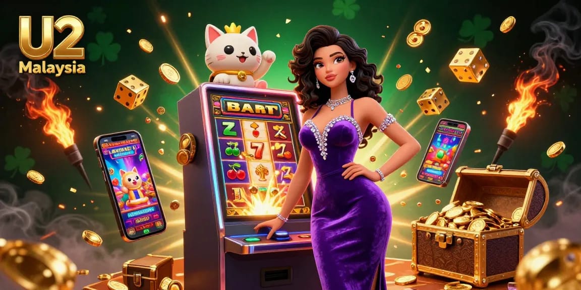 Experience thrilling wins at U2 Malaysia with vibrant slot games and exciting jackpots erupting!