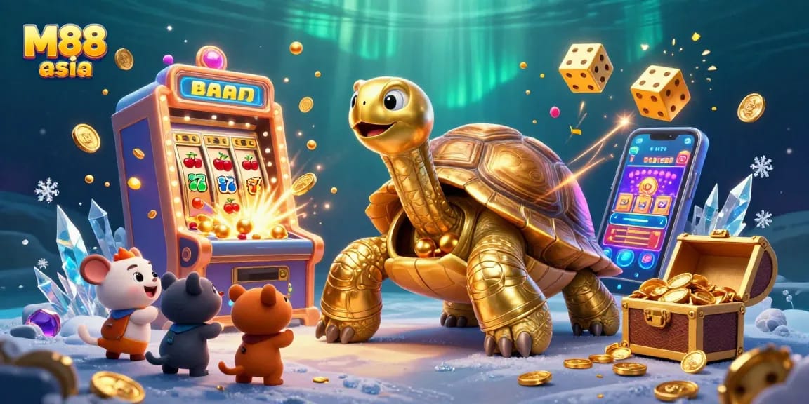 Experience thrilling gaming action with M88 asia's vibrant online casino atmosphere.