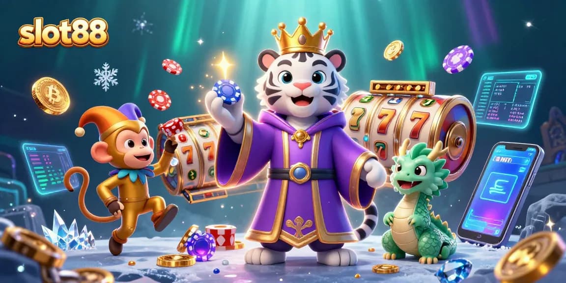 Menangkan jackpot di slot88 dengan simbol keberuntungan dan harta yang bersinar!