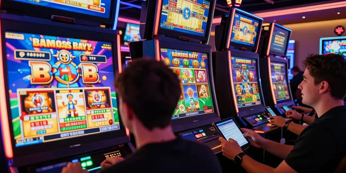 Experience the excitement of bonus buy slots at https://palacetrust.org.uk/ with players engaging in vibrant online casino gaming.