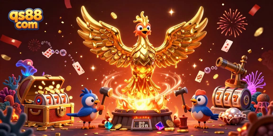 Experience exhilarating gameplay at qs88 com while winning golden treasures in a vibrant casino themed world.