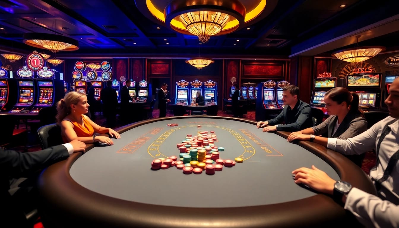 High-stakes poker action at https://xx88.nl/ with players enjoying an exciting casino experience.