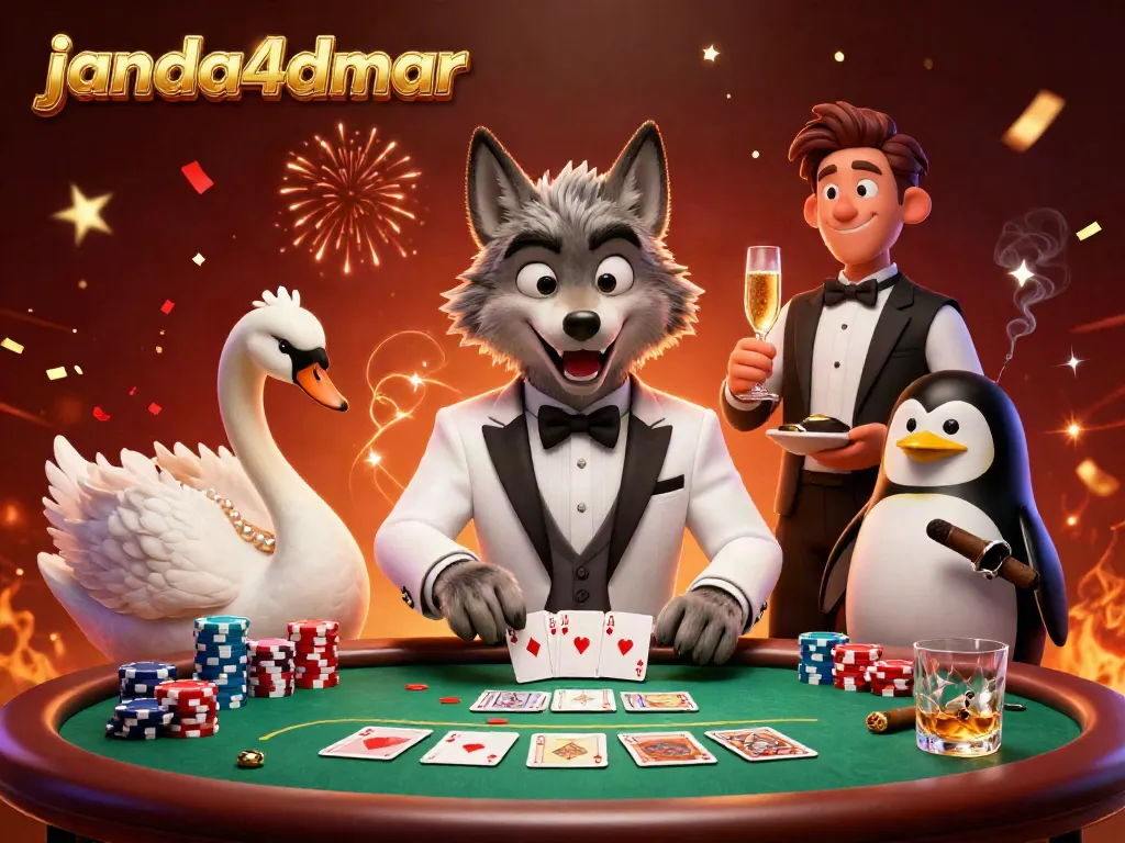 Rasakan pengalaman bermain janda4dmar dengan karakter kartun 3D di meja baccarat yang meriah.