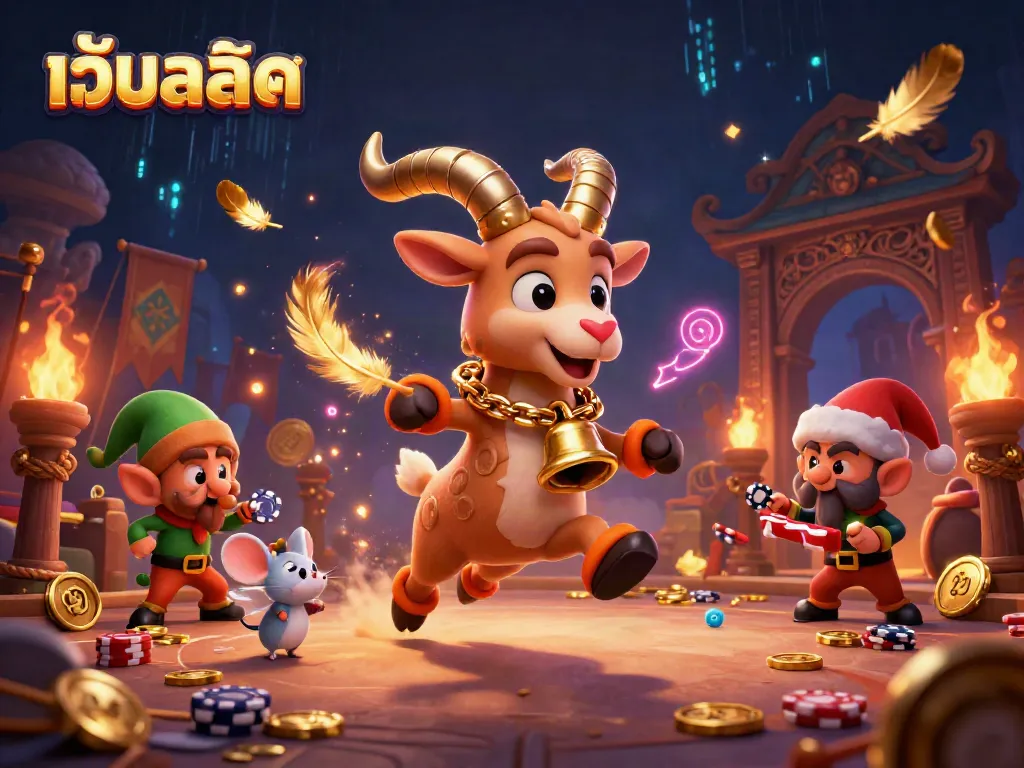 เล่นสล็อตในเว็บสล็อตด้วยคอนเซ็ปต์สนุก ด้วยภาพประกอบ 3D สร้างสรรค์