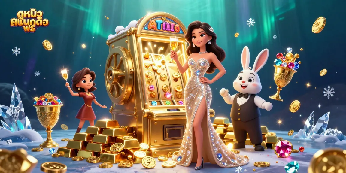 Spin the reels and enjoy ดูหนังออนไลน์ฟรี with stunning visuals of treasures and a golden jackpot!