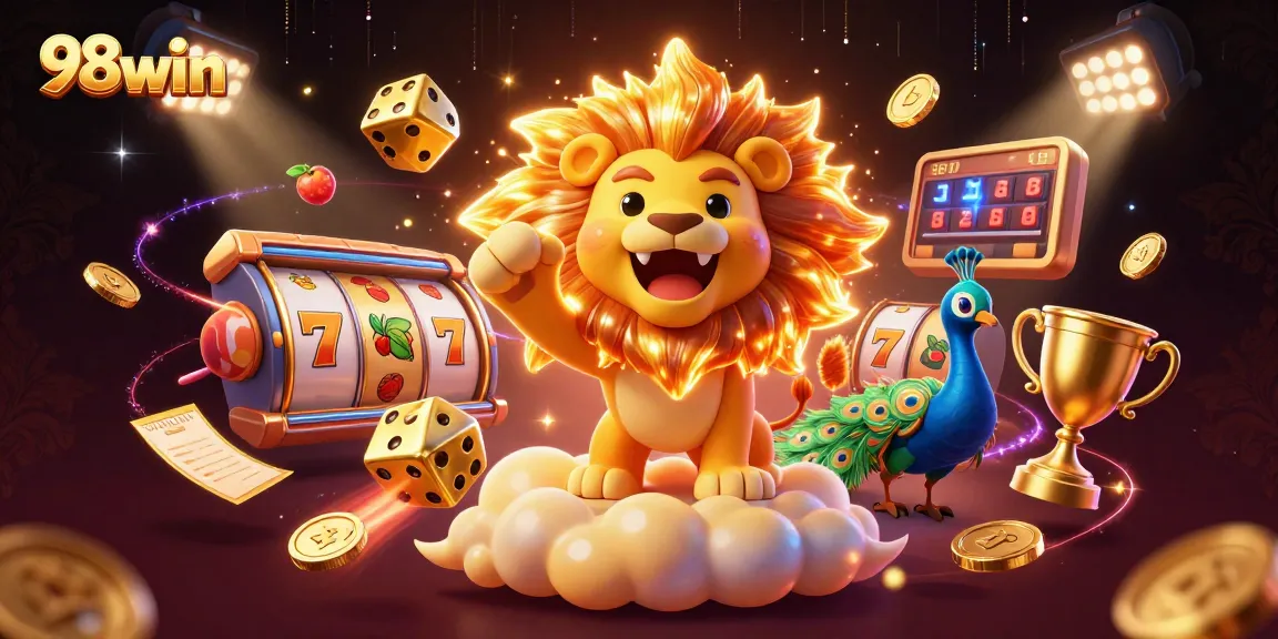 Win big at 98win with stunning slots, vibrant jackpot visuals, and dynamic gameplay.