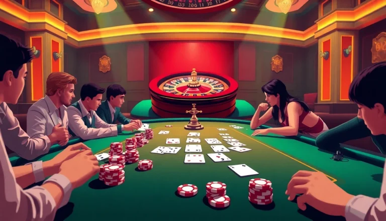 Experience the excitement at nhà cái jun88, featuring engaging card games and vibrant casino atmosphere.