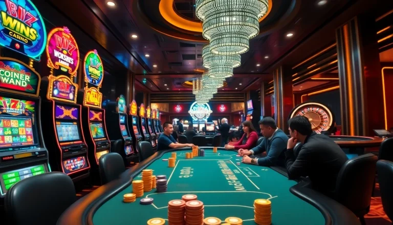 Players strategizing at a poker table in the vibrant atmosphere of https://xx88.vin/ casino.