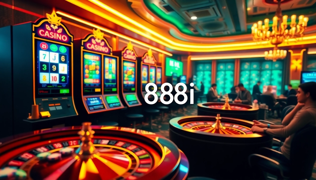Experience thrilling gameplay at link 88i with engaging slot machines and poker action.