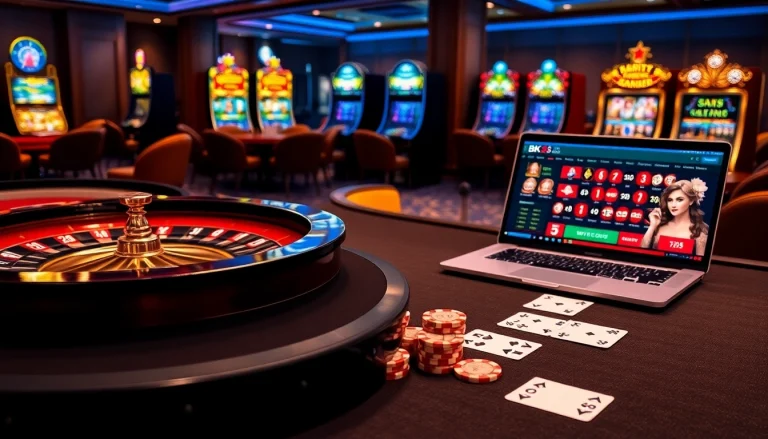 Experience high-stakes gaming at BK8 เว็บตรง with vibrant casino elements and exciting gameplay.