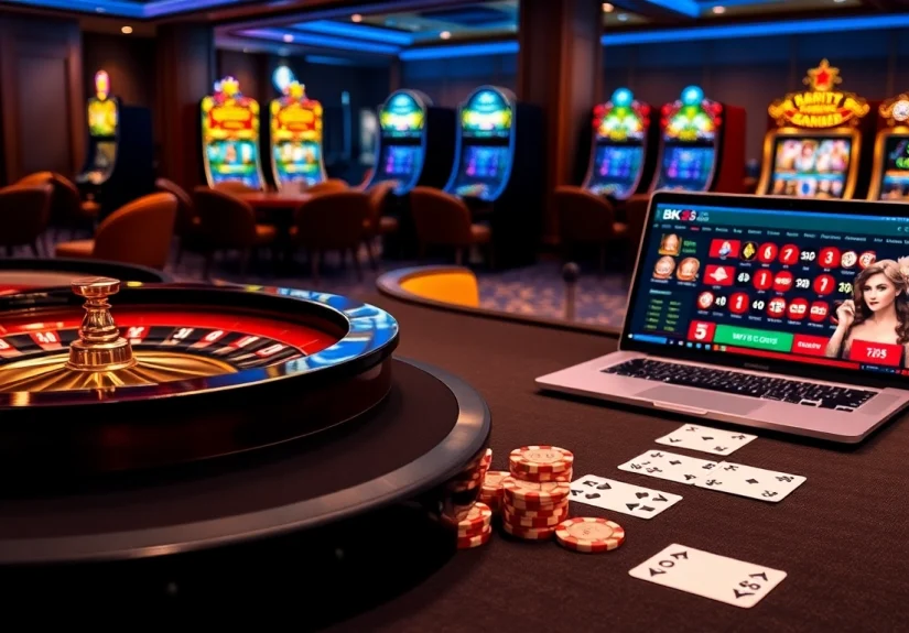 Experience high-stakes gaming at BK8 เว็บตรง with vibrant casino elements and exciting gameplay.